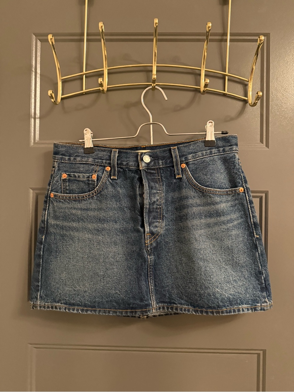 Levi’s Denim Icon Mini Skirt - Blue